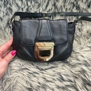 MK pebbled leather crossbody